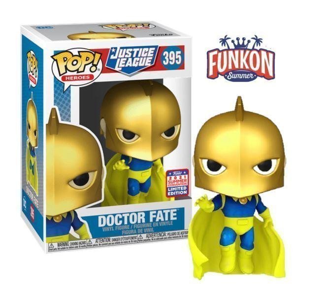 Funko POP Heroes Doctor Fate 2021 Virtual Funkon Shared Exclusive