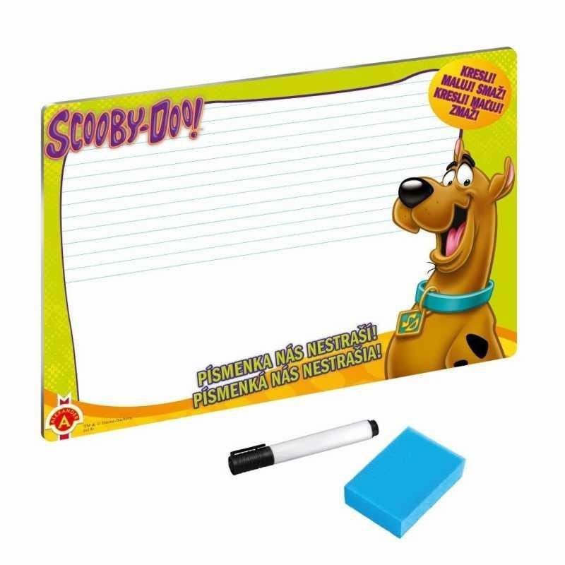 Scooby-Doo Písmenka nás nestraší - Stírací tabulka