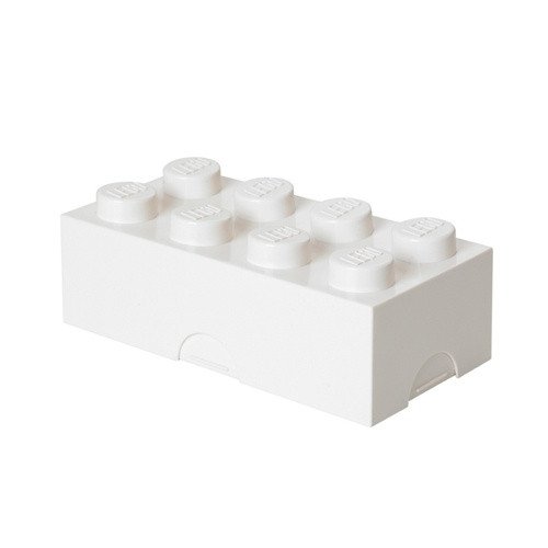 Svačinový box LEGO - bílý