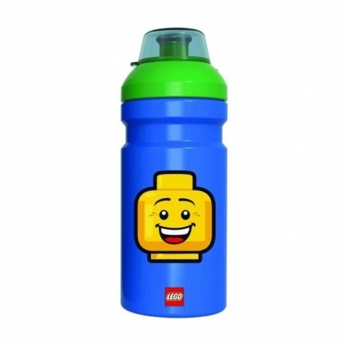 Láhev LEGO ICONIC Boy - modrázelená