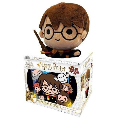 Harry Potter 3D puzzle - Harry Potter 300 dílků plyšák