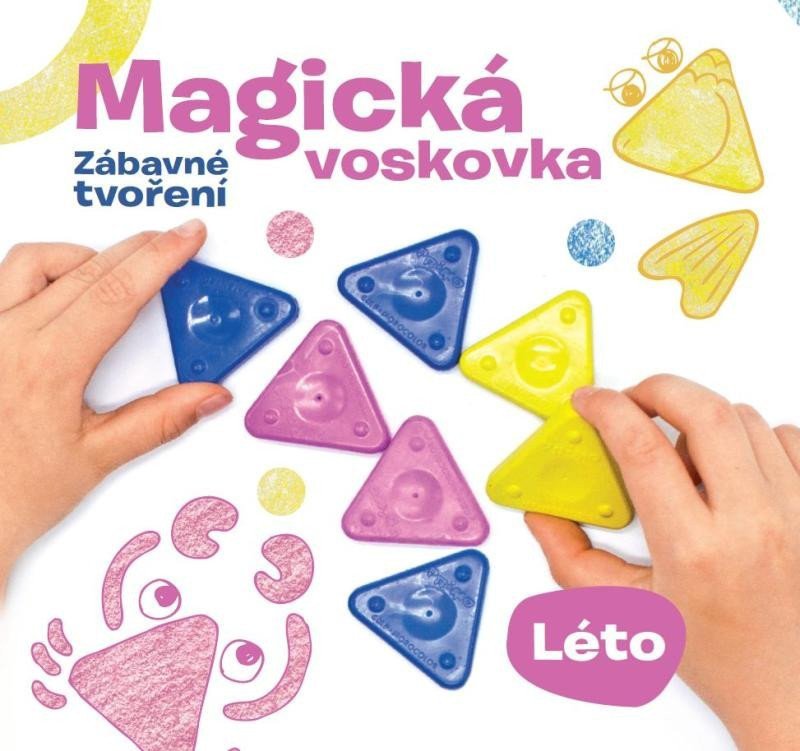 Magická voskovka sada - Léto knížka voskovky výseky