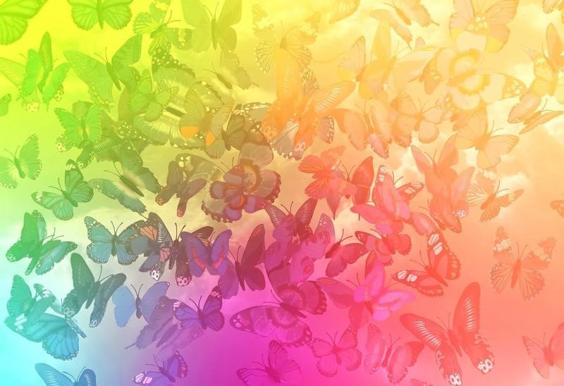 Wooden City Puzzle Motýlí sen 2v1 dřevěné 150 dílků