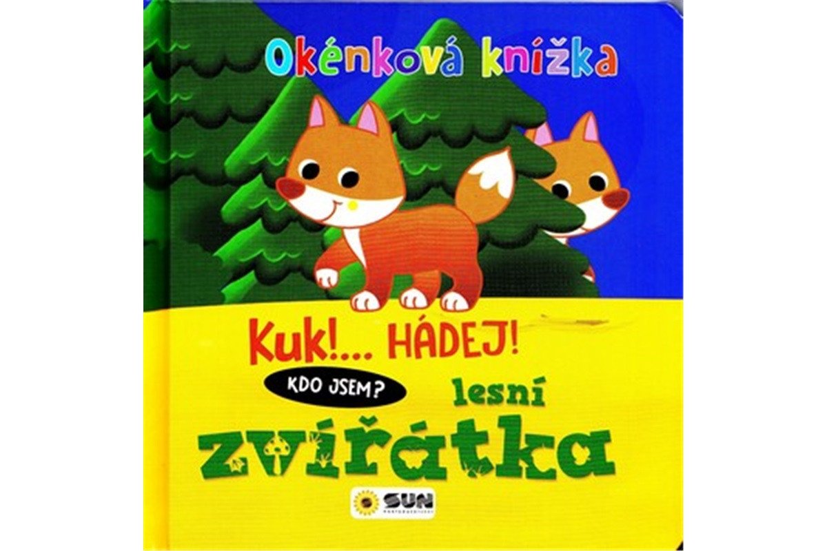 Okénková knížka - Lesní zvířátka – Busquets Carmen