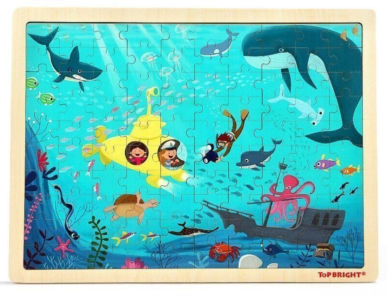 Puzzle Podmořský svět dřevěné