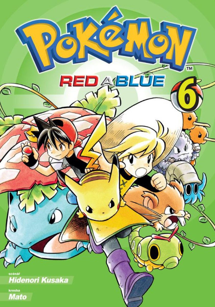Pokémon 6 - Red a blue – Kusaka Hidenori