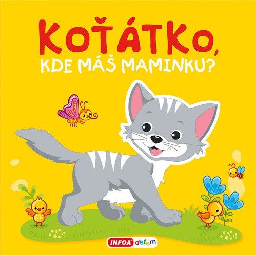 Pískací kniha - Koťátko kde máš maminku