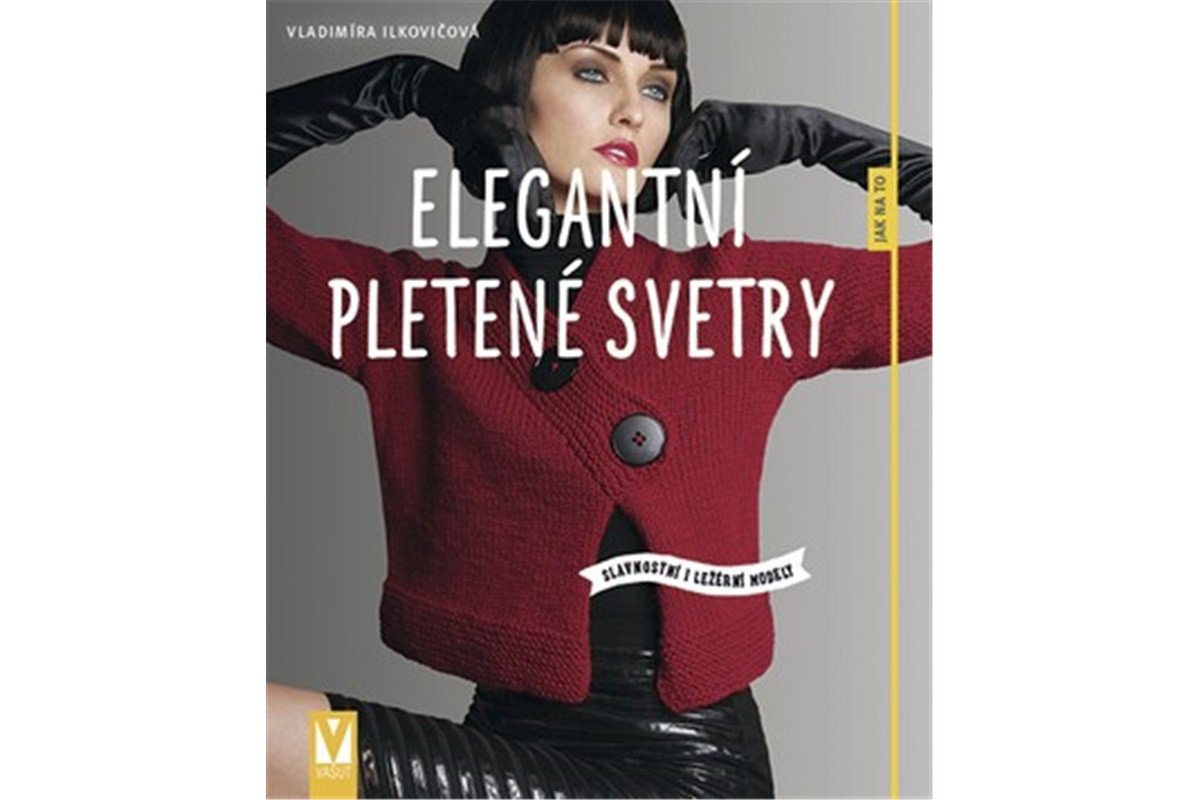 Elegantní pletené svetry – Ilkovičová Vladimíra