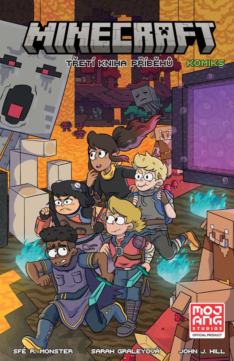 Minecraft komiks 6 - Třetí kniha příběhů – Monster Sfé R