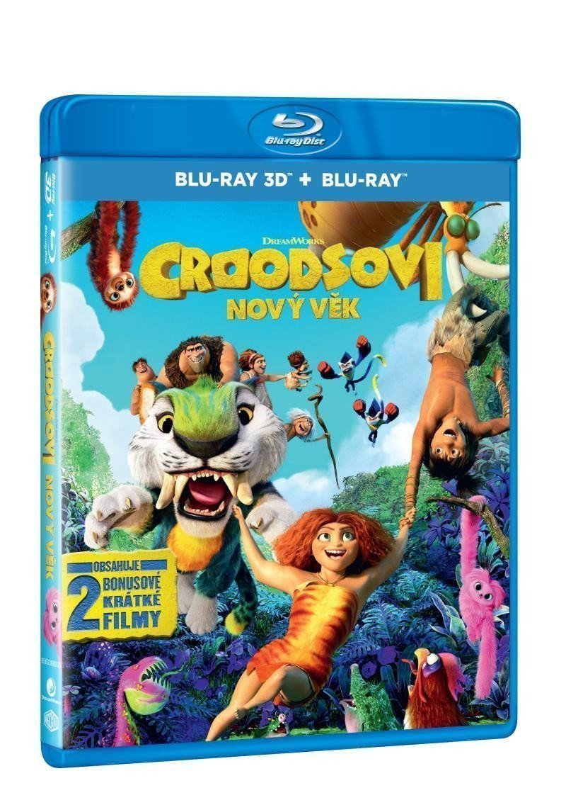 Croodsovi Nový věk Blu-ray 3D2D