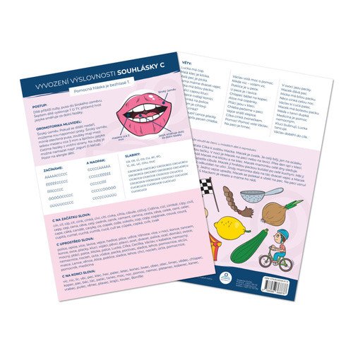 Logopedická karta - Hláska C – Smitková Šárka