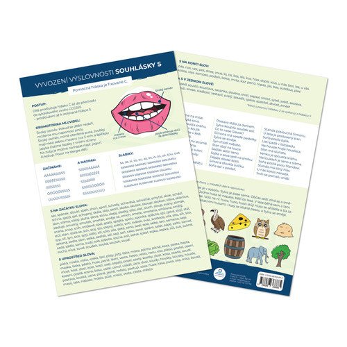 Logopedická karta - Hláska S – Smitková Šárka
