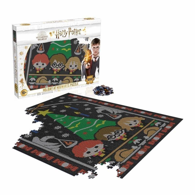 Harry Potter Puzzle - Vánoce v Bradavicích Holiday at Hogwarts - 1000 dílků