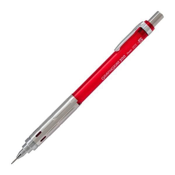 Mikrotužka Pentel GraphGear PG315 - červená 05mm