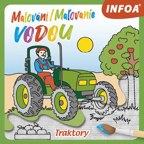 Malování Maľovanie vodou - Traktory Traktory