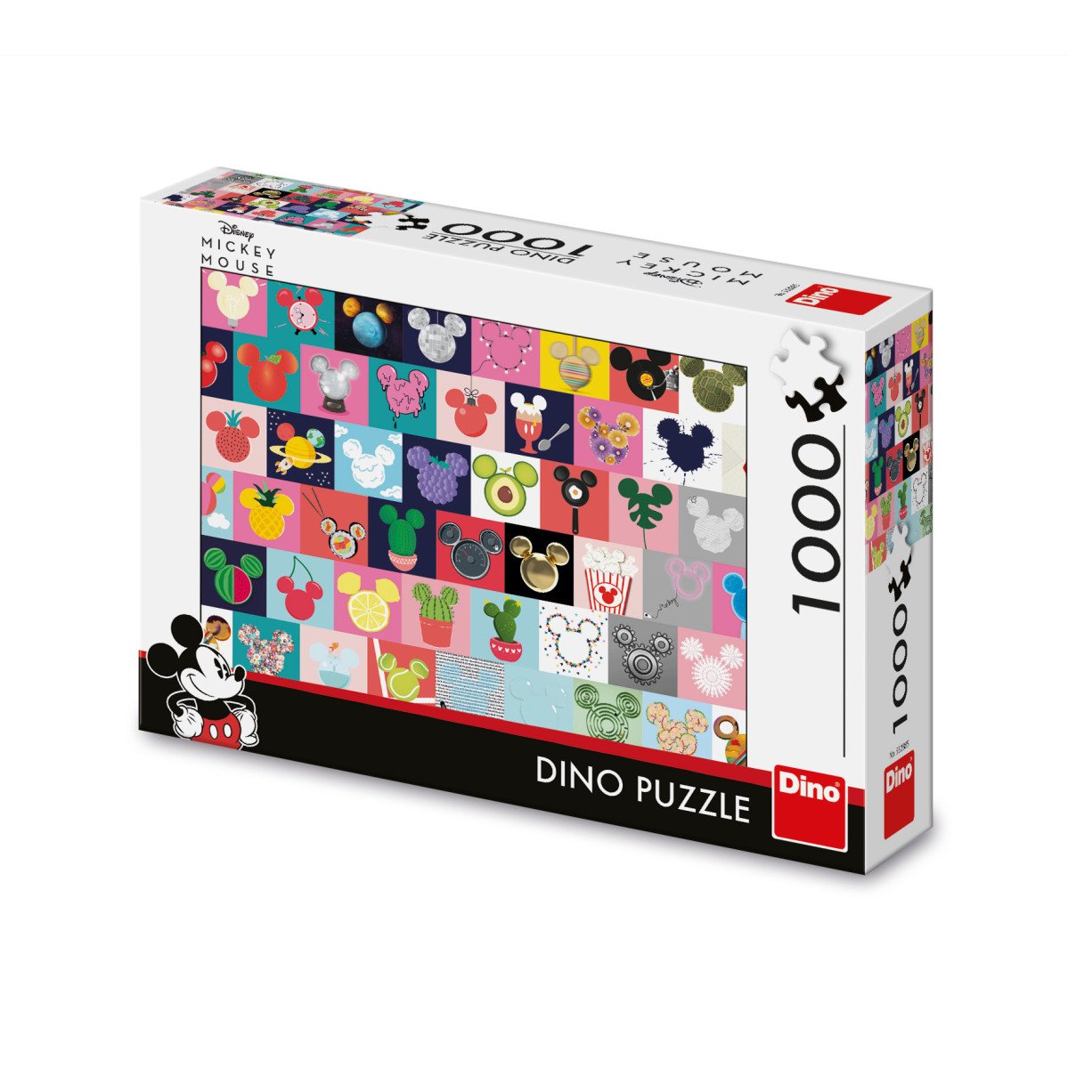 Puzzle Mickey uši 1000 dílků