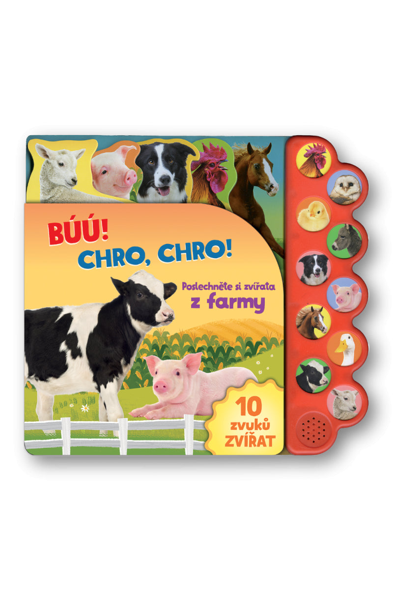 Búú Kva-kva Chro-chro Poslechněte si zvířata z farmy