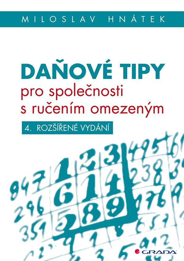 Daňové tipy pro společnosti s ručením omezeným – Hnátek Miloslav