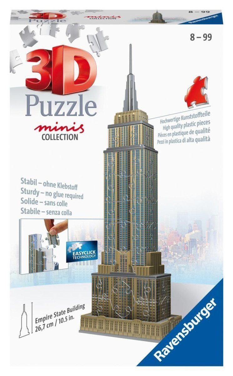 3D Puzzle Empire State Building 54 dílků