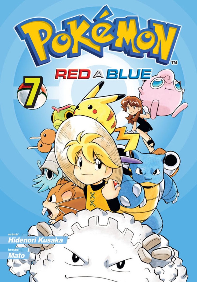Pokémon 7 - Red a blue – Kusaka Hidenori