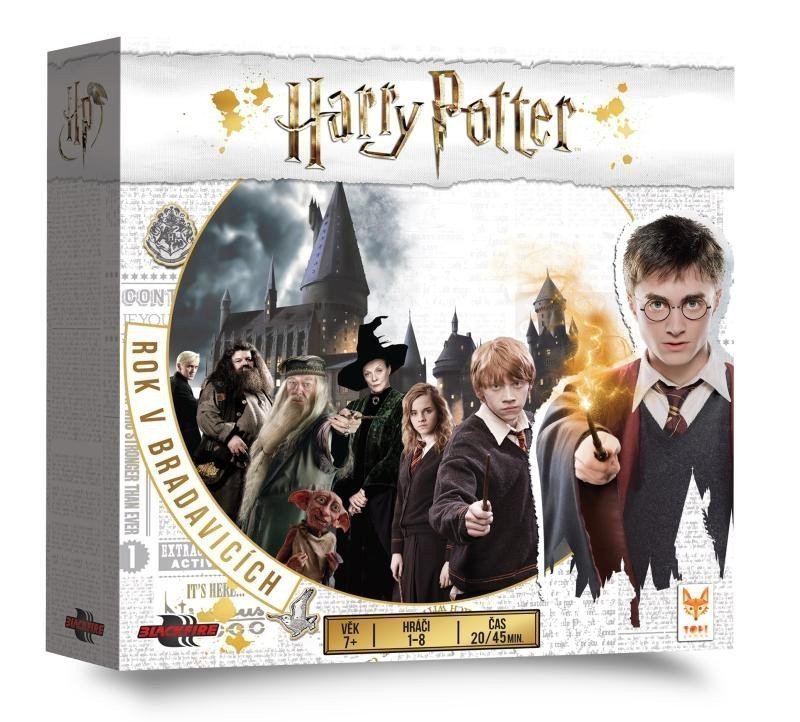 Harry Potter Rok v Bradavicích - společenská hra
