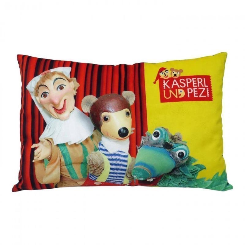 Kasperl Pezi Polštář 45x30 cm - Kasperl a Pezi divadlo