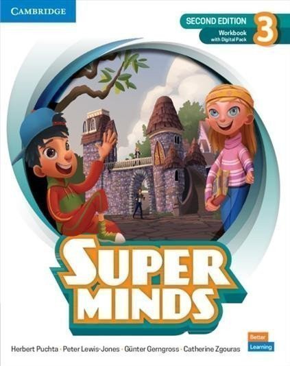 Super Minds Workbook with Digital Pack Level 3 2nd Edition – Puchta Herbert
