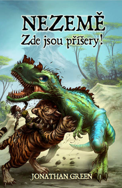 Nezemě Zde jsou příšery gamebook – Green Jonathan