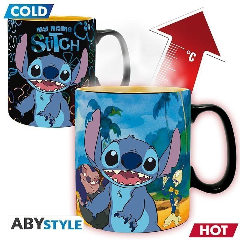 Lilo Stitch Měnící keramický hrnek objem 460 ml