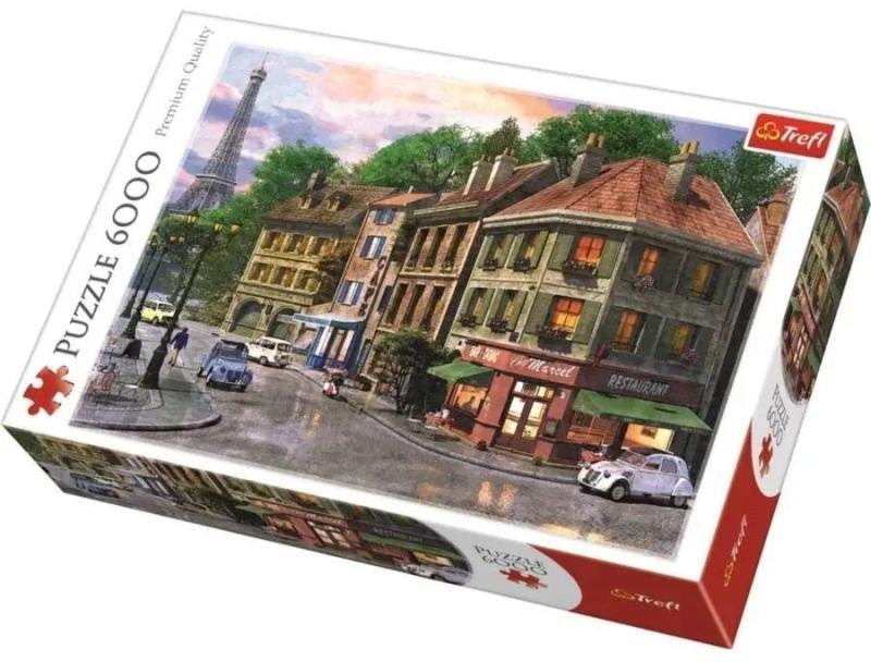 Trefl Puzzle Ulice Paříže 6000 dílků