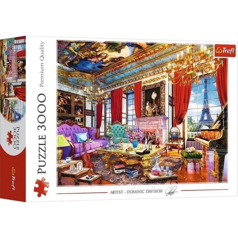 Trefl Puzzle Pařížský palác 3000 dílků