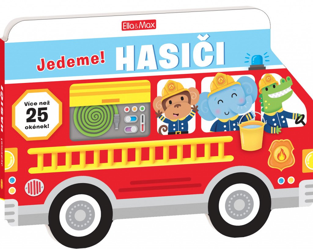 Jedeme HASIČI - Obrázková školička pro nejmenší – Bradley Jennie