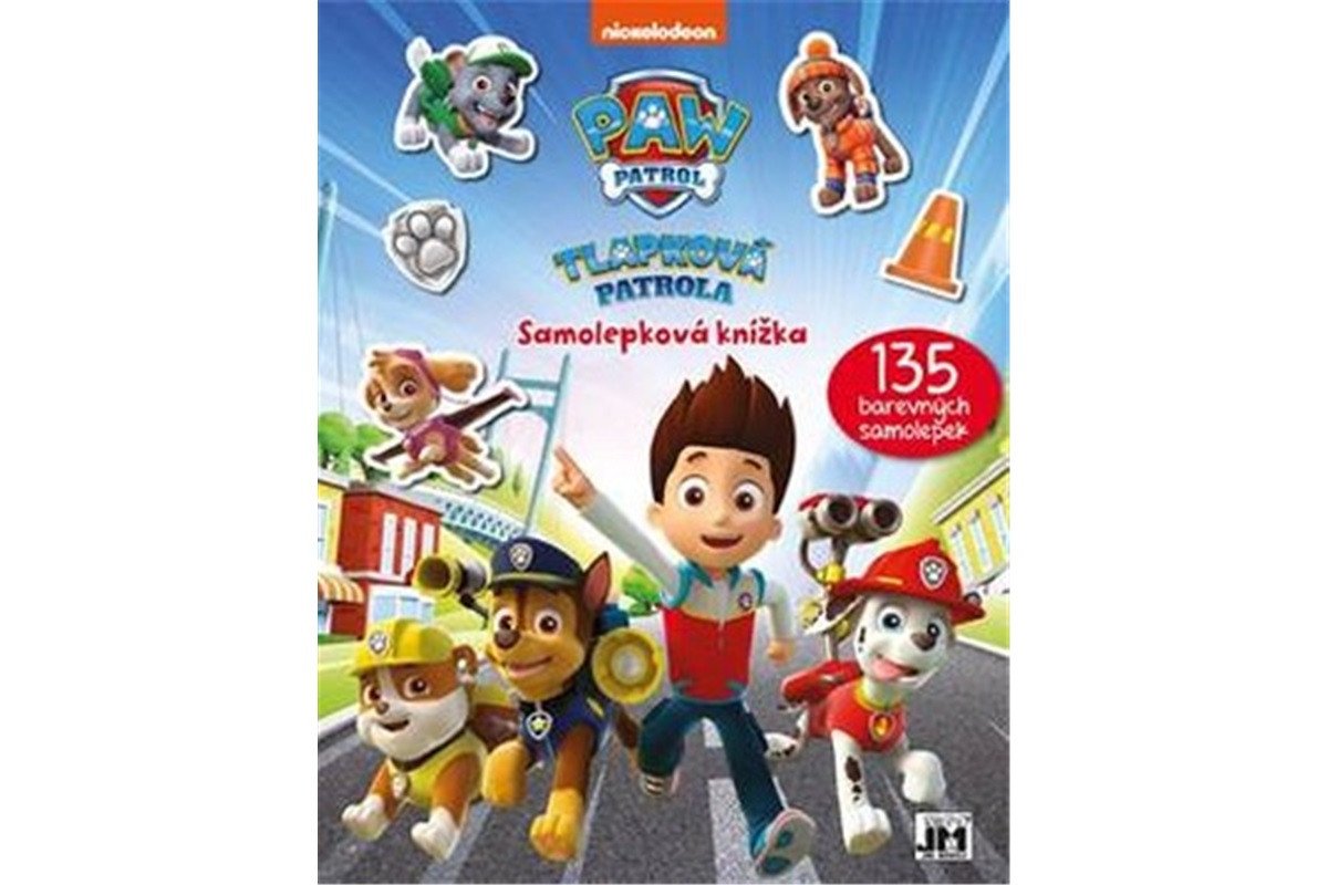 Tlapková patrola - Samolepková knížka