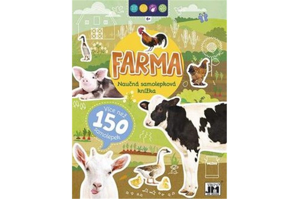 Naučná samolepková knížka Farma
