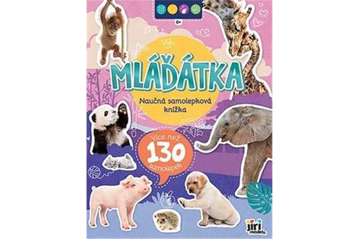 Naučná samolepková knížka Mláďátka