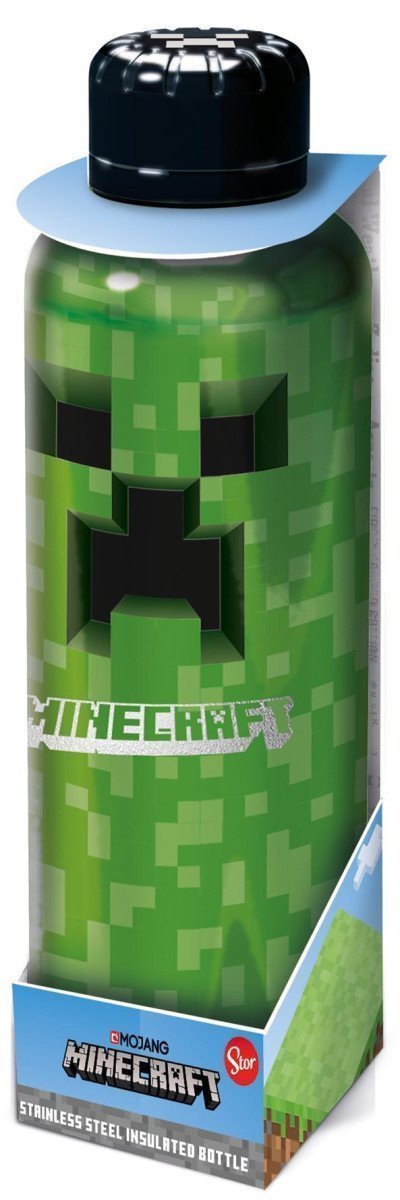 Minecraft Láhev nerezová - Creeper 500 ml