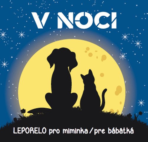 V noci - Leporelo pro miminka pre bábetká