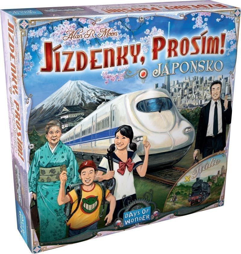 Jízdenky prosím Japonsko a Itálie - rozšíření