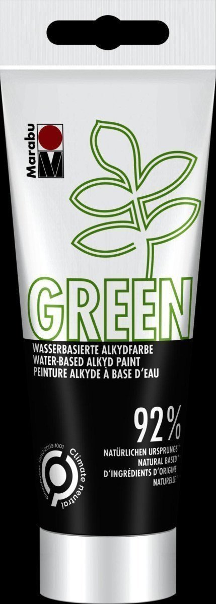 Marabu Green Alkydová barva - černá 100 ml