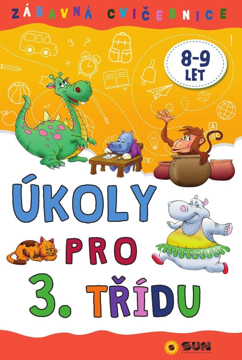 Zábavná cvičebnice Úkoly pro 3 třídu