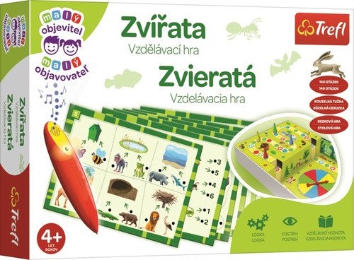 Malý objevitel: Zvířata světa + magické pero