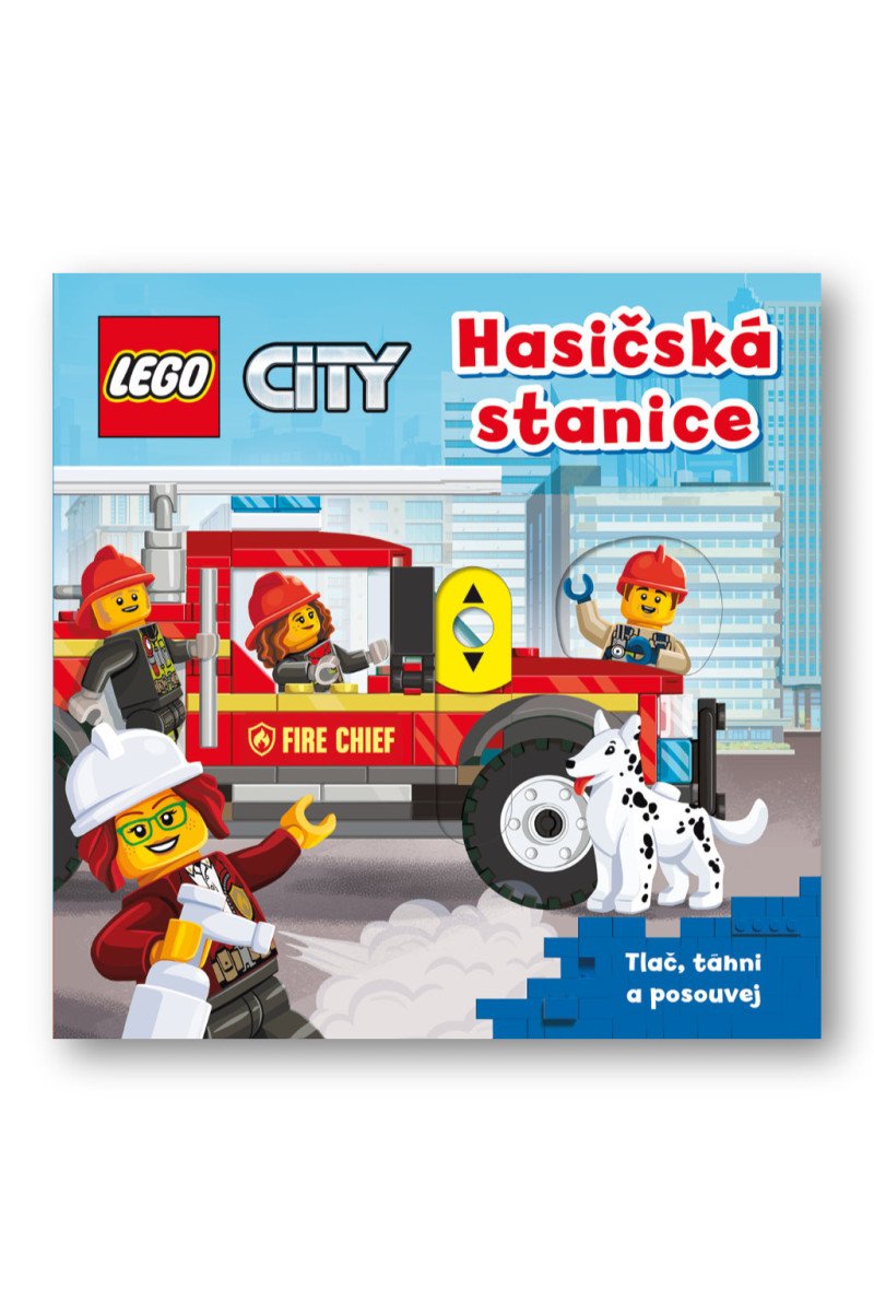 LEGO CITY Hasičská stanice - Tlač táhni a posouvej