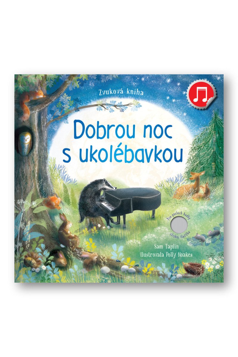 Dobrou noc s ukolébavkou - Zvuková kniha – Taplin Sam
