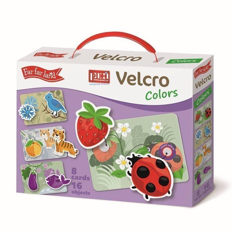 PEXI Velcro skládačky - Barvy Colors