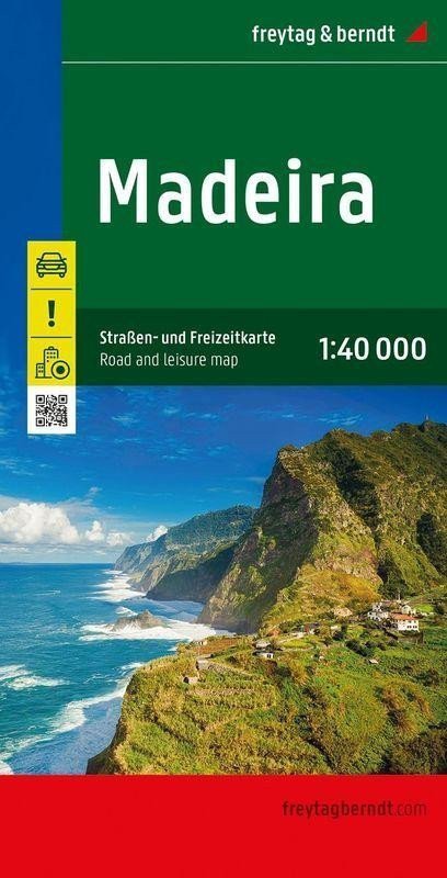 AK 9307 Madeira 140 000 automapa rekreační mapa