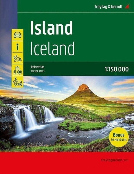 IS SP Island 1:150 000 / autoatlas (spirálová vazba) (2022)