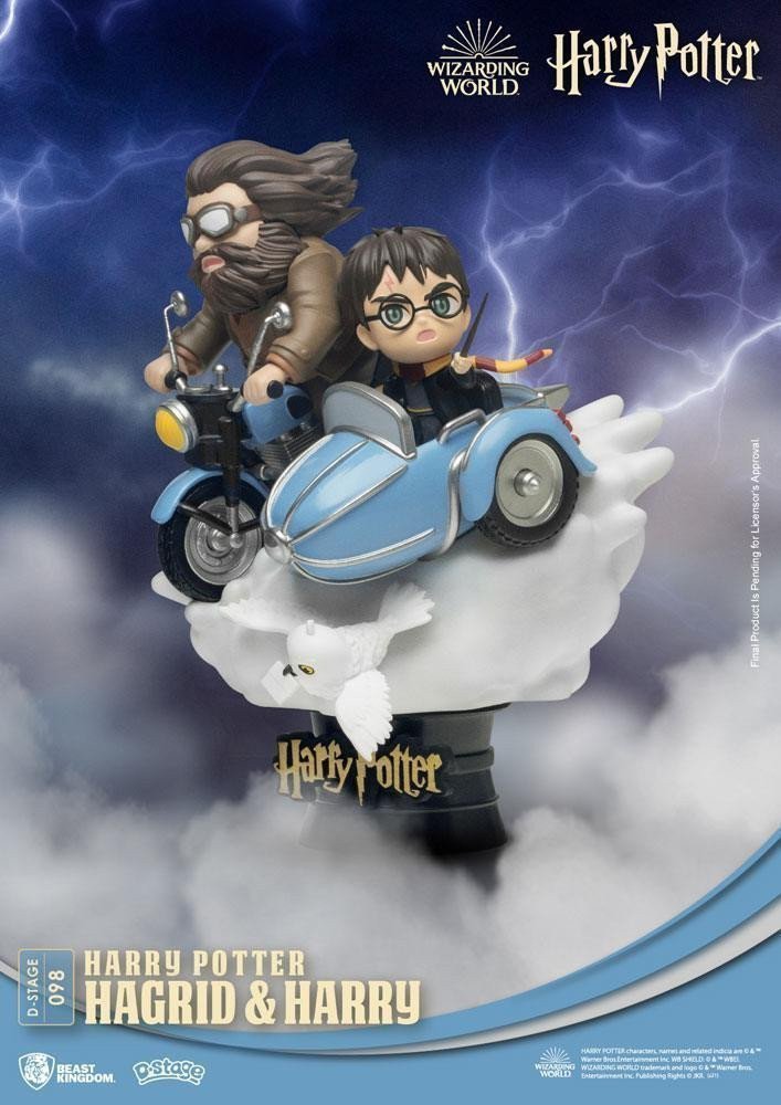 Harry Potter diorama D-Stage - Harry Hagrid 15 cm Beast Kingdom