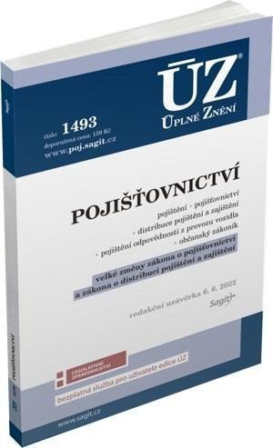 ÚZ 1493 Pojišťovnictví pojištění odpovědnosti z provozu vozidla