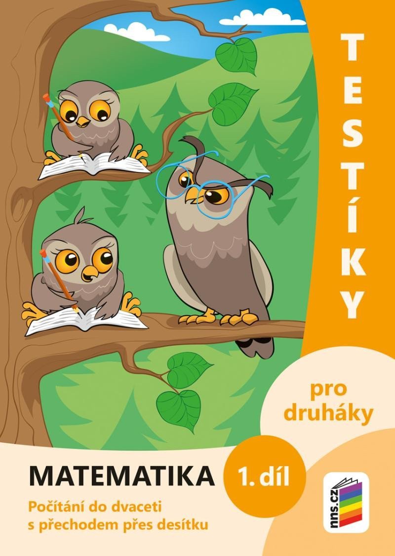 Testíky pro druháky – matematika 1 díl barevný pracovní sešit