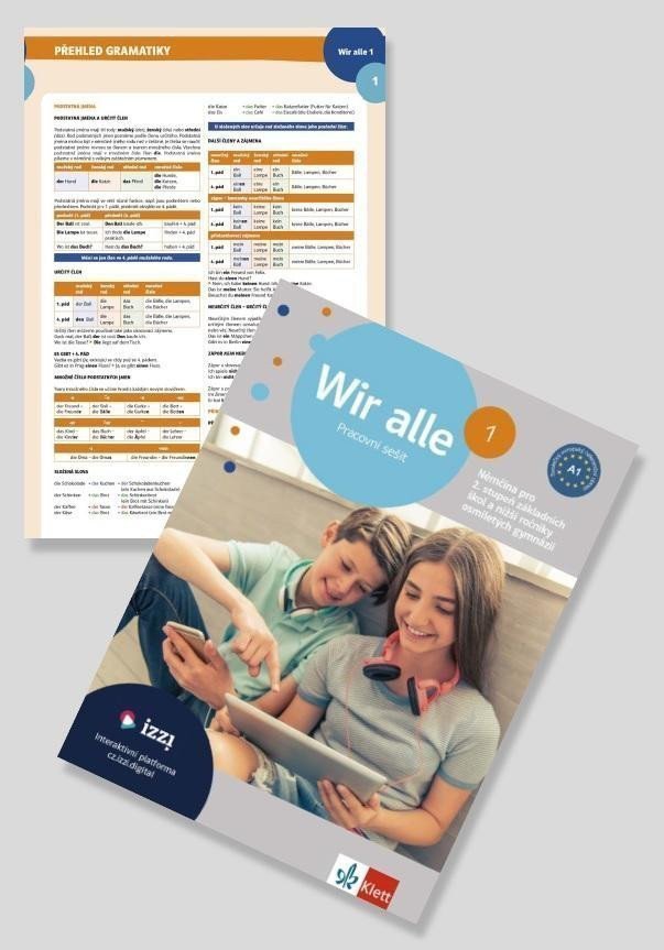 Wir alle 1 A1 – barevný pracovní sešit gramatický přehled